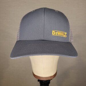 DeWalt Trucker's Cap Snapback Mesh Ball Cap Grey